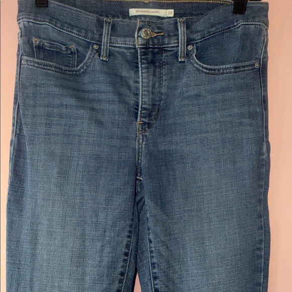 Levi's Skinny Jeans in Medium Blue | 311 SHAPING SKINNY - Picture 5 of 9